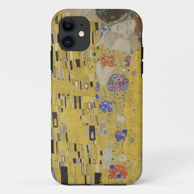 Klimts Kuss Case-Mate iPhone Hülle (Rückseite)
