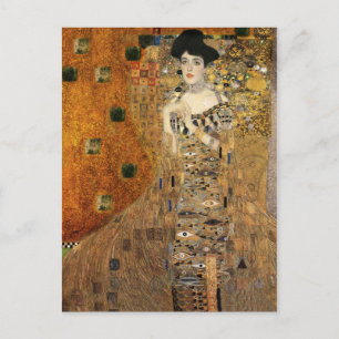 Klimts Portrait Adele Bloch-Bauer Postkarte