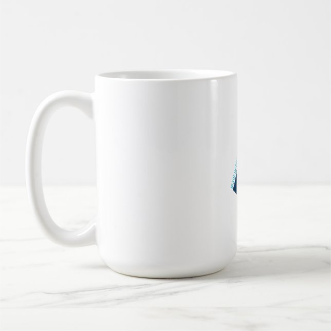 Klinge des Mutes Kaffeetasse (Links)