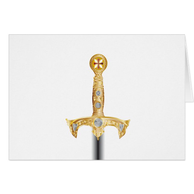Klinge eines Ritters Templar (Vorderseite (Horizontal))