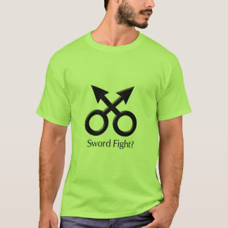 Klinge-Kampf T-Shirt