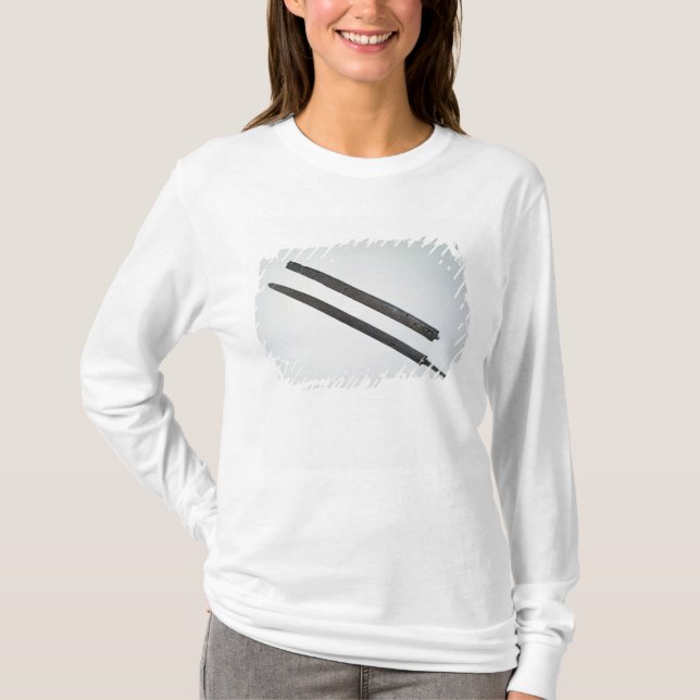 Klinge und Hülle, vom La Tene, die Schweiz T-Shirt (Vorderseite)