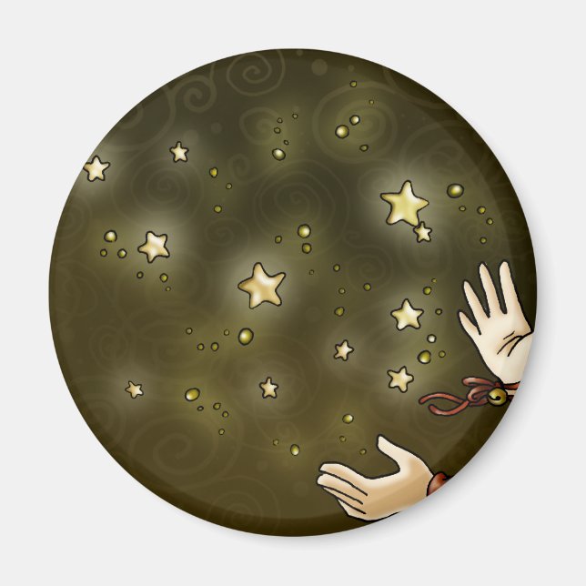 Klingel-Stern Magnet (Vorne)