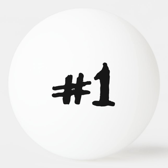 Klingeln #1 pong Ball Tischtennisball (Rückseite)