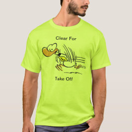 Klingeln-Ente entfernen Luftfahrt-Shirt T-Shirt