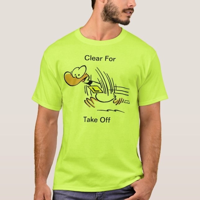 Klingeln-Ente entfernen Luftfahrt-Shirt T-Shirt (Vorderseite)