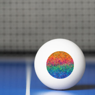 Klingeln Pong Ball-Flüssigkeits-Farben Tischtennisball