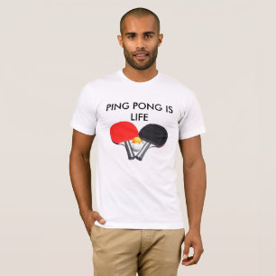 Klingeln Pong ist Leben T-Shirt