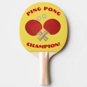 Klingeln Pong Meister! Tischtennis Schläger