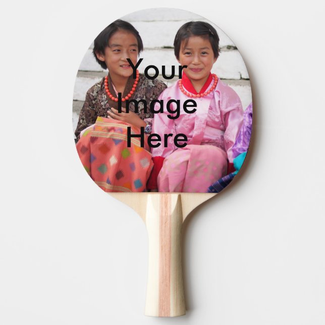 Klingeln Pong Paddel Tischtennis Schläger (Vorderseite)