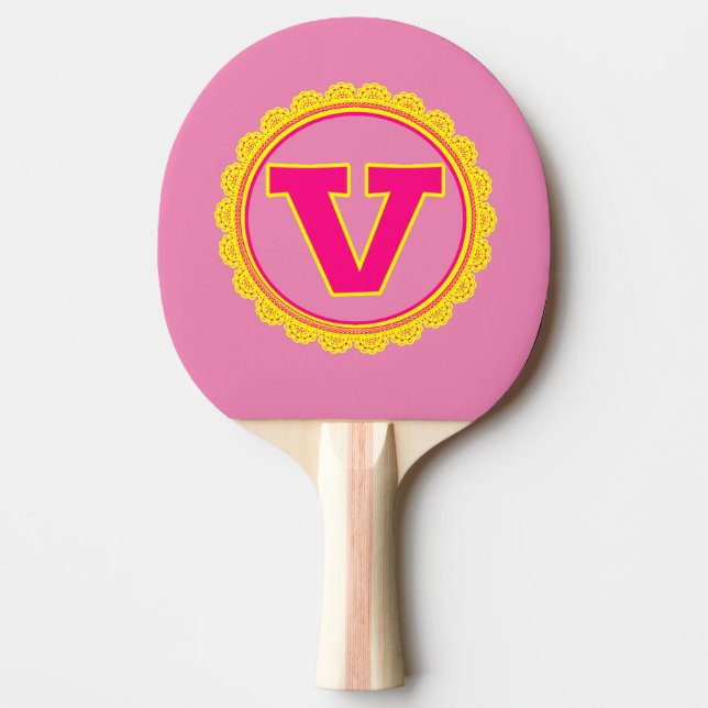 Klingeln Pong Paddel Tischtennis Schläger (Vorderseite)