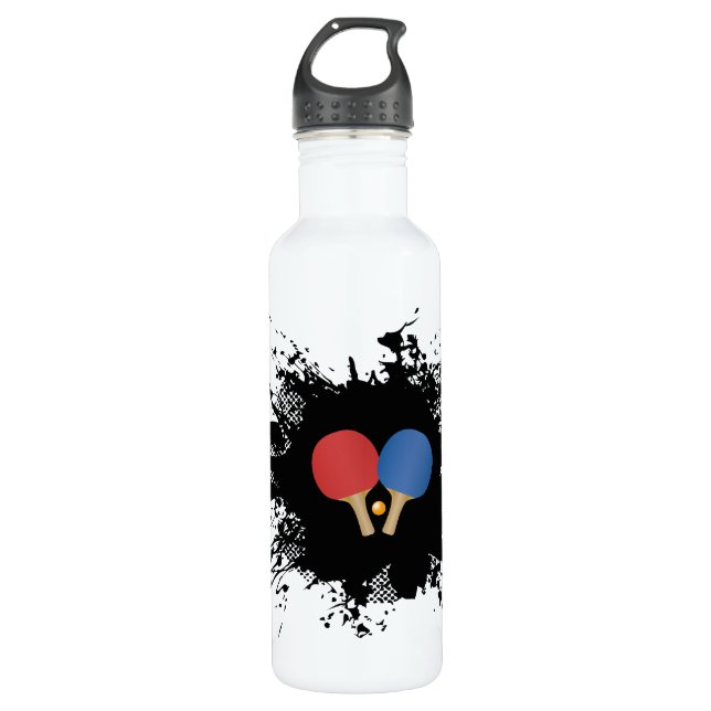 Klingeln Pong städtische Art Edelstahlflasche (Vorderseite)
