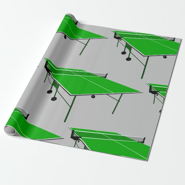 Klingeln Pong Tabelle Geschenkpapier (Ungerollt)