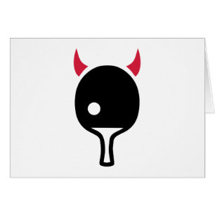 Klingeln Pong Tischtennis Teufel