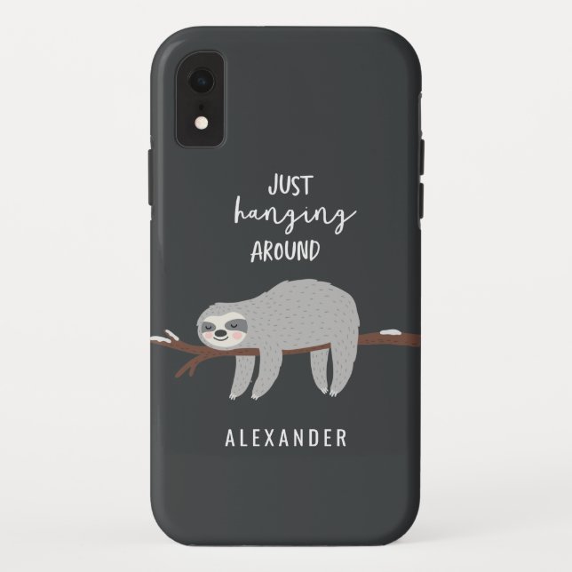 Klingeln Sie einfach um den lustigen, hellen Carto Case-Mate iPhone Hülle (Rückseite)