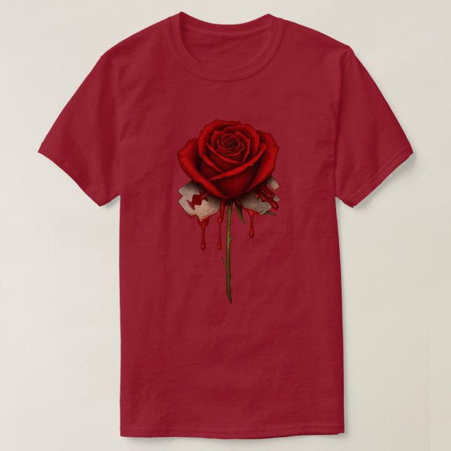 Klingenrose T-Shirt (Design vorne)