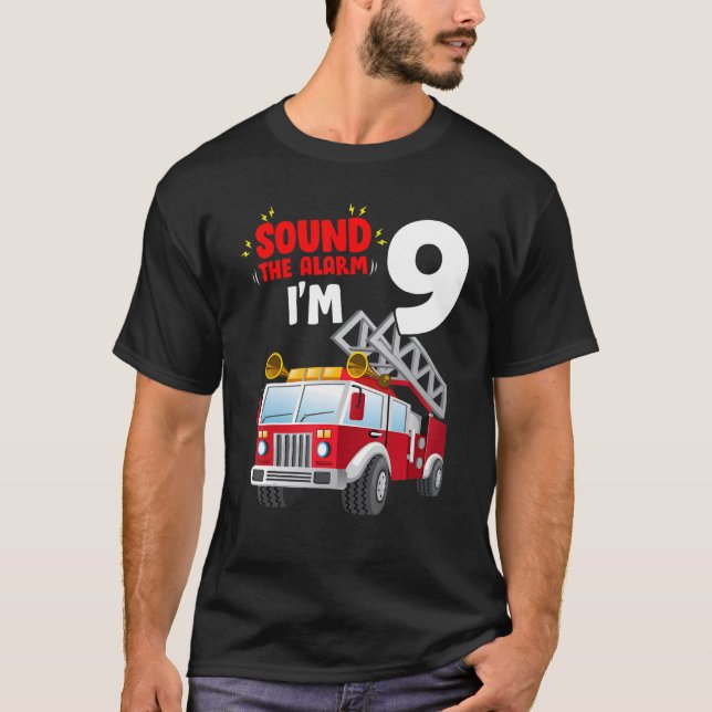 Klingt die Erinnerung, ich bin 9 Jahre alt Geburts T-Shirt (Vorderseite)