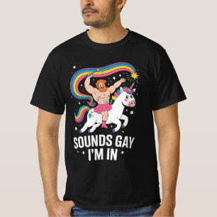 Klingt Gay Ich Bin Ein Mann Der Einen Rock Trägt E T-Shirt