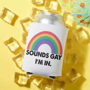Klingt schwul, ich bin im Regenbogen-Stolz-Monat s Dosenkühler