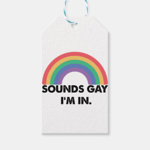 Klingt schwul, ich bin im Regenbogen-Stolz-Monat s Geschenkanhänger