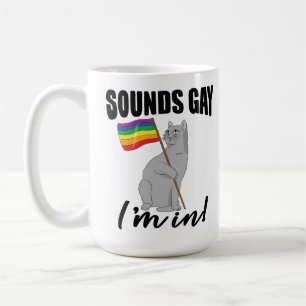 Klingt schwul, ich bin in Katze Kaffeetasse