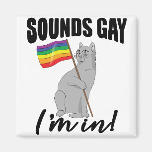 Klingt schwul, ich bin in Katze Magnet