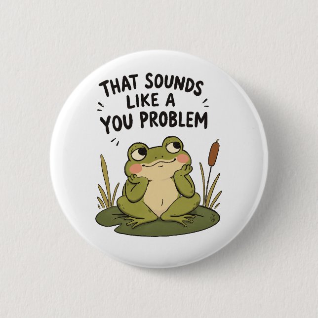 Klingt wie ein Du-Problem - Button (Vorderseite)