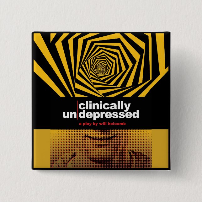 Klinisch nicht depressive Taste Button (Vorderseite)