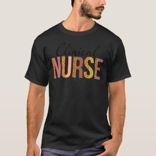 Klinische Krankenpflege von Leopard für Krankenpfl T-Shirt