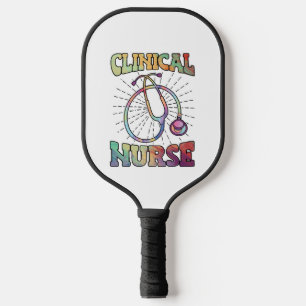 Klinische Krankenschwester Stethoscope Dekoration  Pickleball Schläger