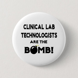 Klinische Labrador-Techniker sind die Bombe! Button
