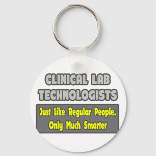Klinische Labrador Technologen .. Klüger Schlüsselanhänger