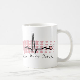 Klinischer Entwurf des Krankenpflege-Lehrer-QRS Kaffeetasse