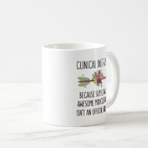 Klinischer Instruktor Pflegegeschenk Idee Kaffeeko Kaffeetasse