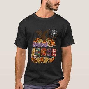 Klinischer Nurse Stethoscope Nursing Halloween Pum T-Shirt