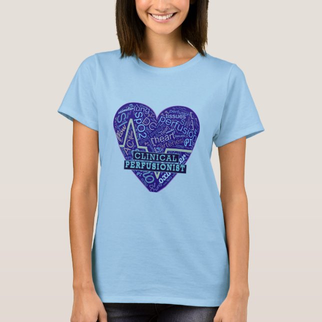 Klinischer Perfusionist - ECMO-Spezialist T-Shirt (Vorderseite)