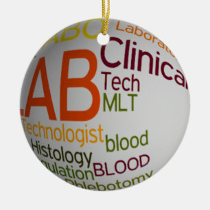 KLINISCHES WEIHNACHTEN LABRADORTECH MLT KERAMIK ORNAMENT