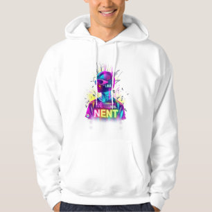klink T-Shirt schwarz und weiß Hoodie