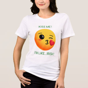 KLINS MIR! ICH MAG... IRISH! St. Patrick's Day Tri-Blend Shirt