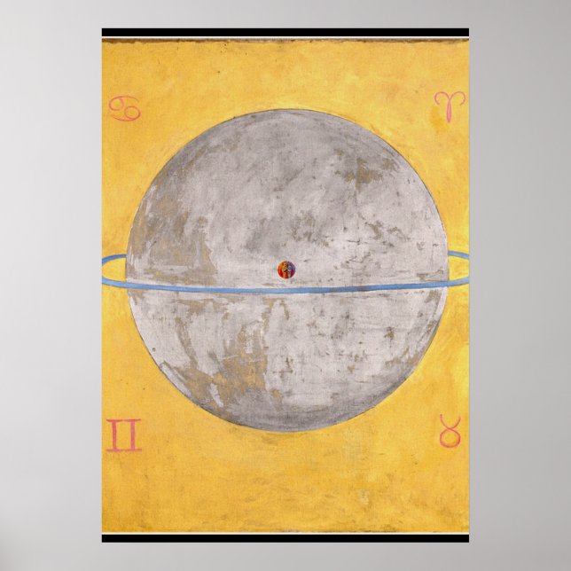 Klint - Die Dove Nr. 12, Vintages Kunstwerk Poster (Vorne)