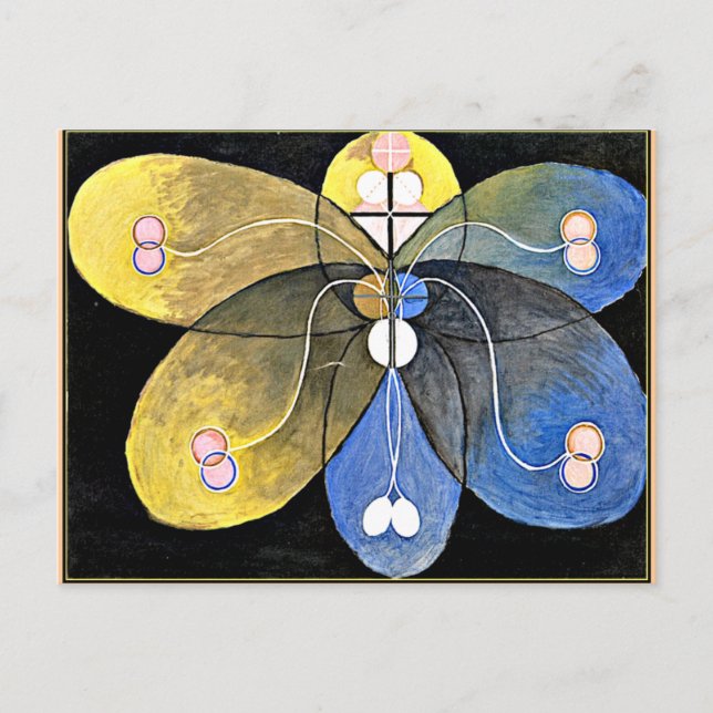 Klint - Evolution, Nr. 09, Gruppe VI, 1906-1907 Postkarte (Vorderseite)