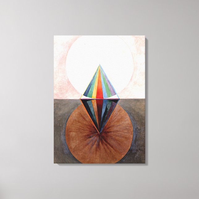 Klint - The Swan, No. 12, abstrakte Kunstwerke Leinwanddruck (Vorderseite)