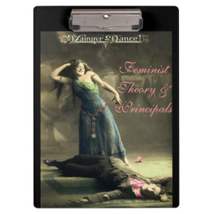 KLIPBOARD - FEMINISMUS - FUNNY - WORK & PLAY KLEMMBRETT