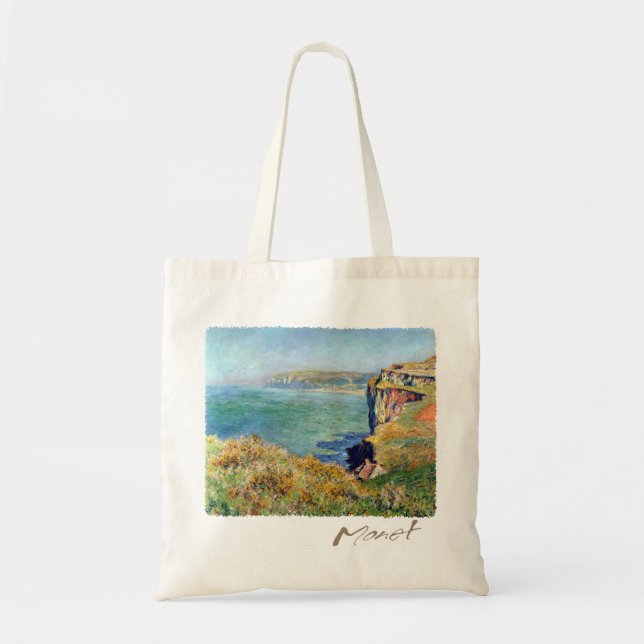 Klippe bei Grainval durch Claude Monet Tragetasche (Vorne)