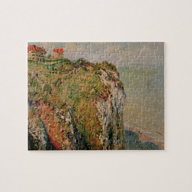 Klippe Claude Monets | bei Dieppe, 1882 (Horizontal)
