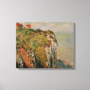 Klippe Claude Monets bei Dieppe, 1882 Leinwanddruck