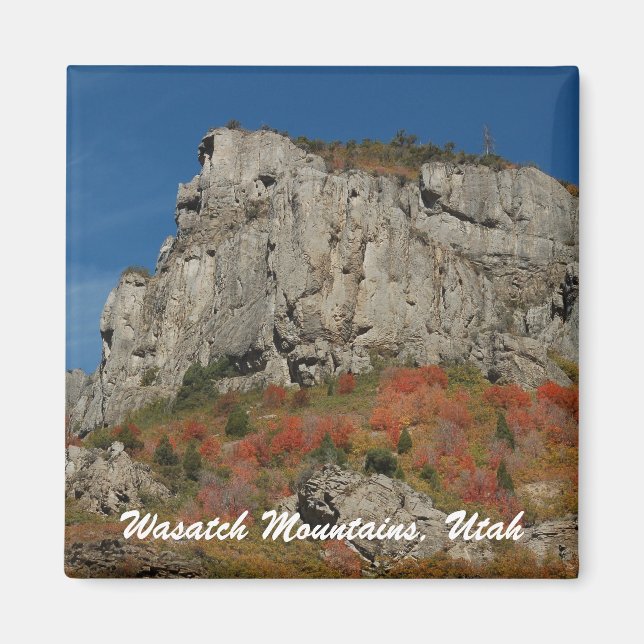 Klippe, Wasatch Mountains, Utah Magnet (Vorne)