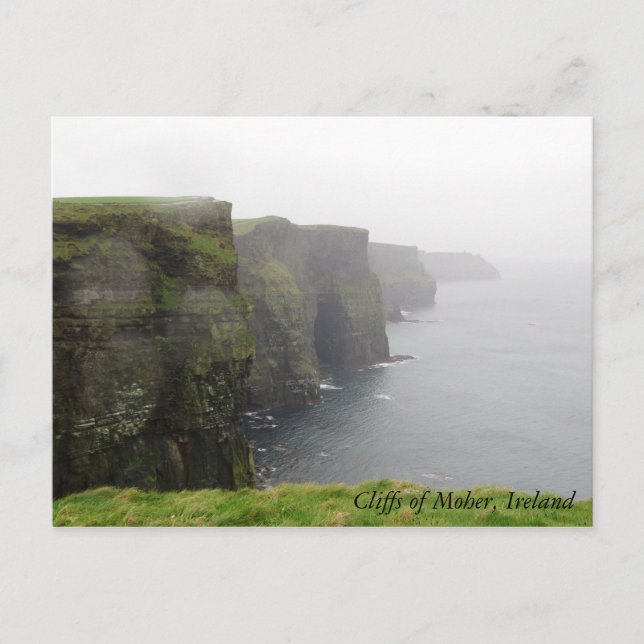 Klippen der Moher Postkarte (Vorderseite)