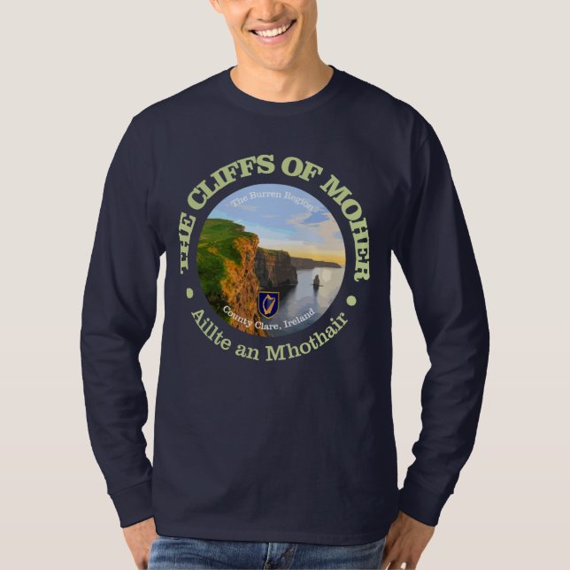 Klippen der Moher T-Shirt (Vorderseite)