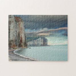 Klippen der Normandie Seascape